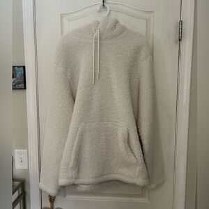 H&M Cozy Cream Sherpa Pullover
